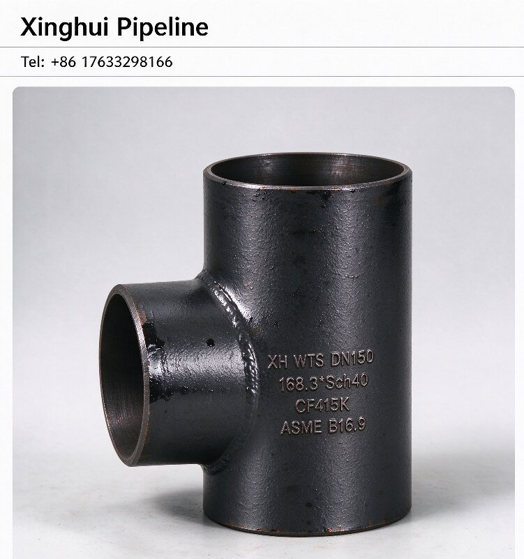 Carbon Steel Butt Weld Tee Pipe Fitting Manufacturer & Supplier