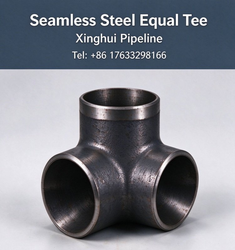 Seamless Steel Butt Weld Equal Tee Manufacturer & Supplier